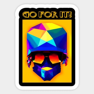 GO FOR IT GYPSY LIFESTYLE Sticker